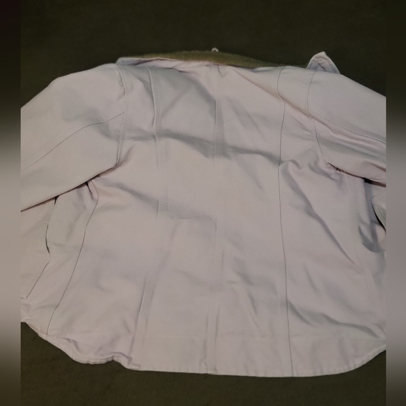 Vintage Carhartt Women's Heavy Pink Brown Fur Lined Jacket SZ. Lg Regular - Picture 10 of 11